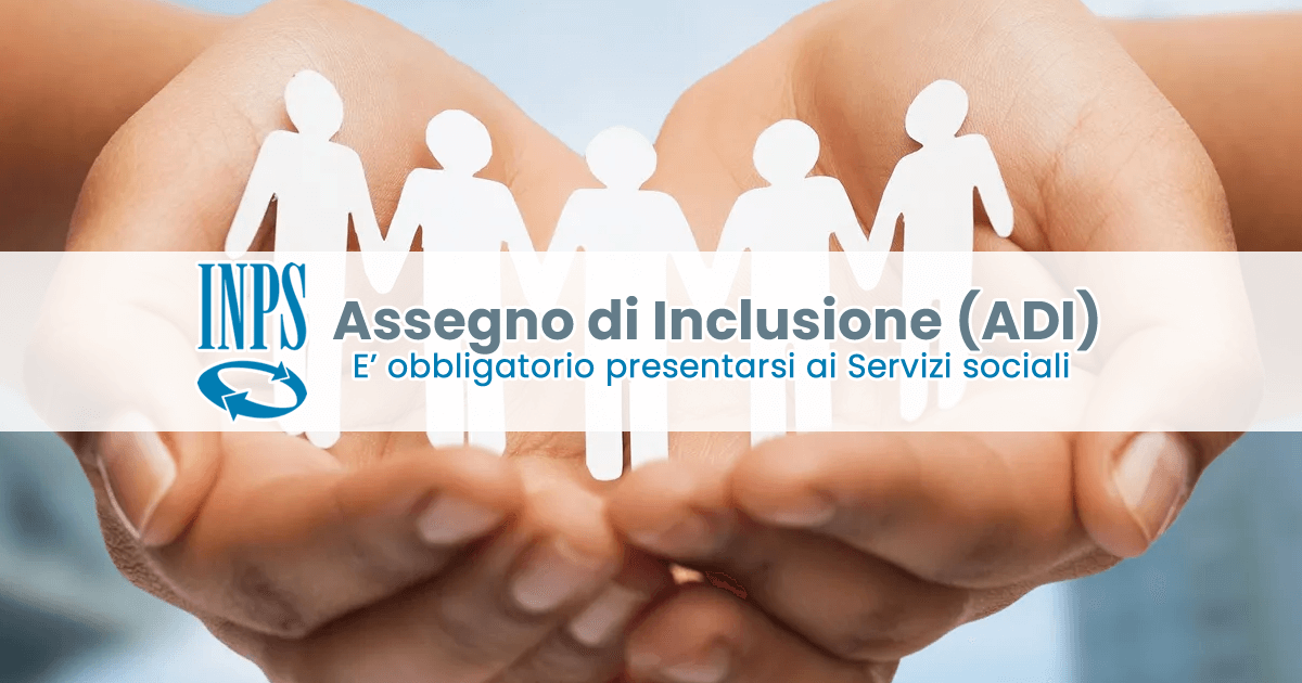 Assegno ADI è obbligatorio presentarsi ai Servizi Sociali