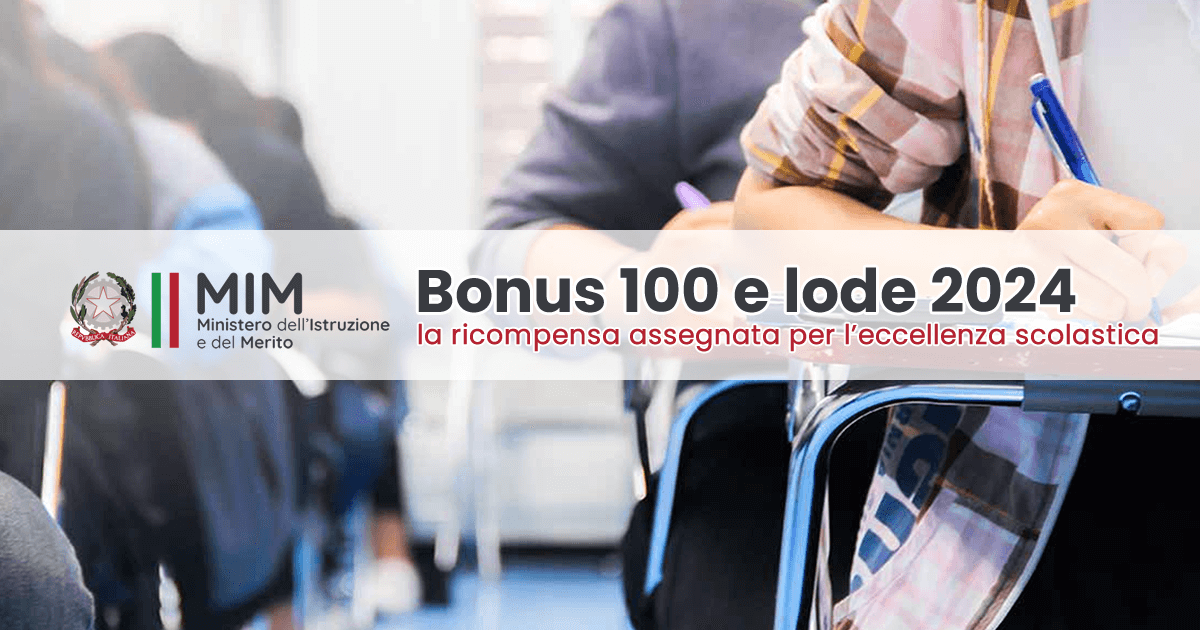 Bonus 100 e lode 2024